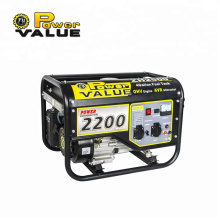 Power value 2kw gasoline electric generators made in china